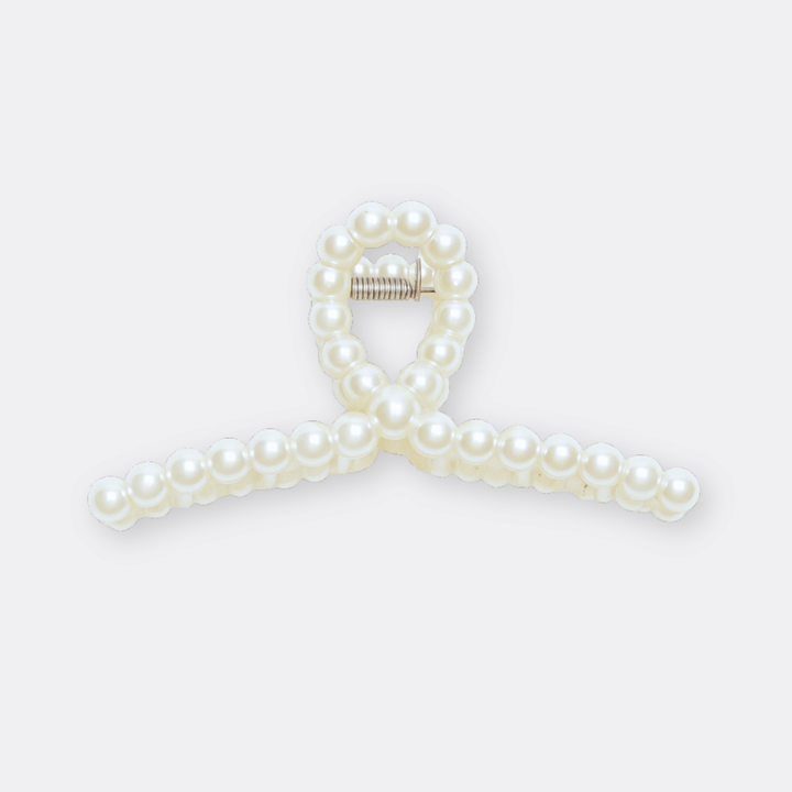 Hårklämma pärla